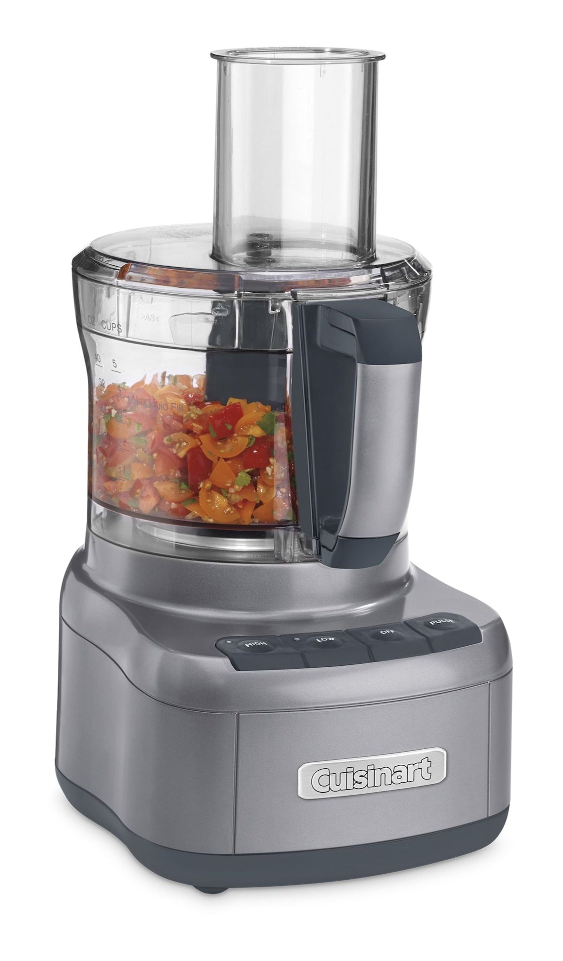 Cuisinart Elemental Food Processor with Dishwasher Safe Parts, BPA-Free, Silver, 8 Cups