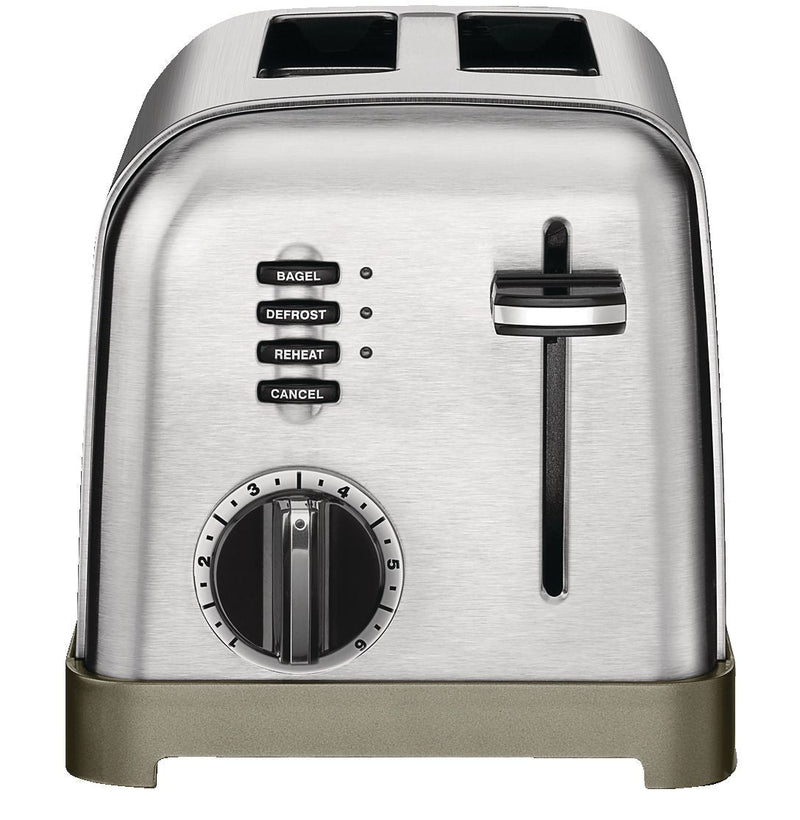 Cuisinart Metal Classic Toaster with 6 Settings, Stainless Steel, 2-Slices Q0