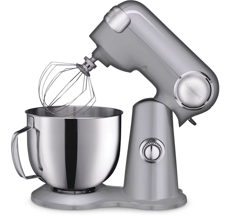 Cuisinart Precision Master Tilt-Head Stand Mixer with 12 Speeds, Silver, 5.5qt M5