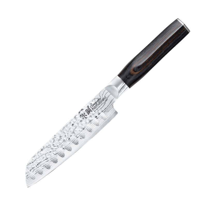 CUISINE:: PRO DAMASHIRO EMPEROR SANTOKU 12CM TRY ME KNIFE N9