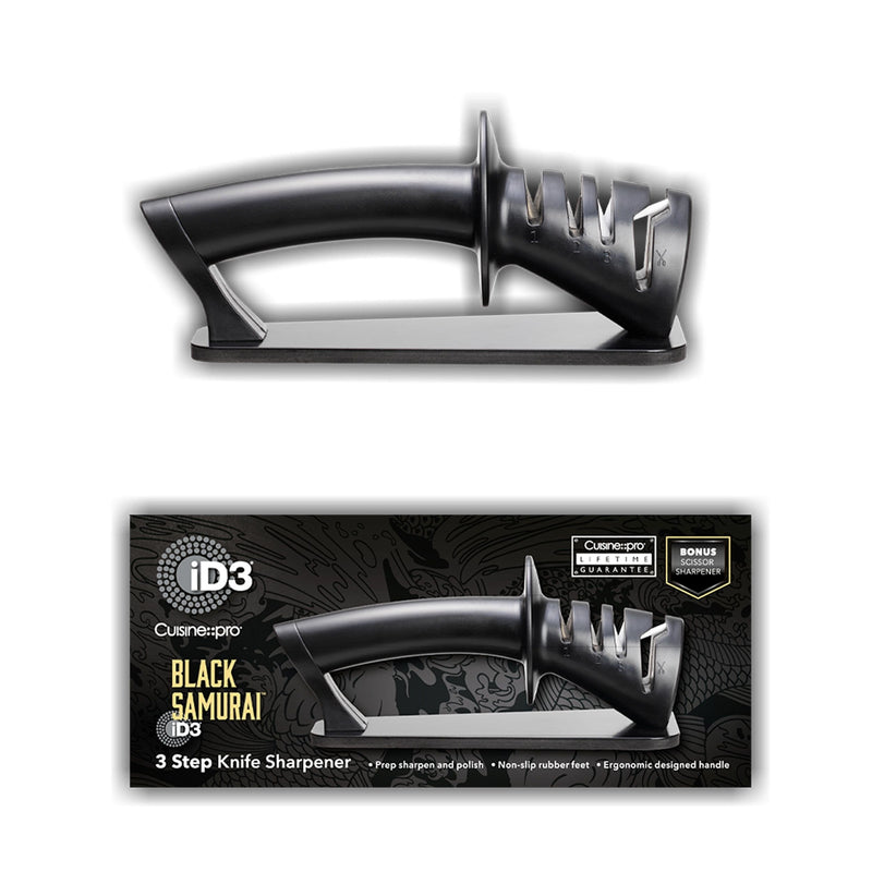 CUISINE:: PRO iD3 BLACK SAMURAI KNIFE SHARPENER H6