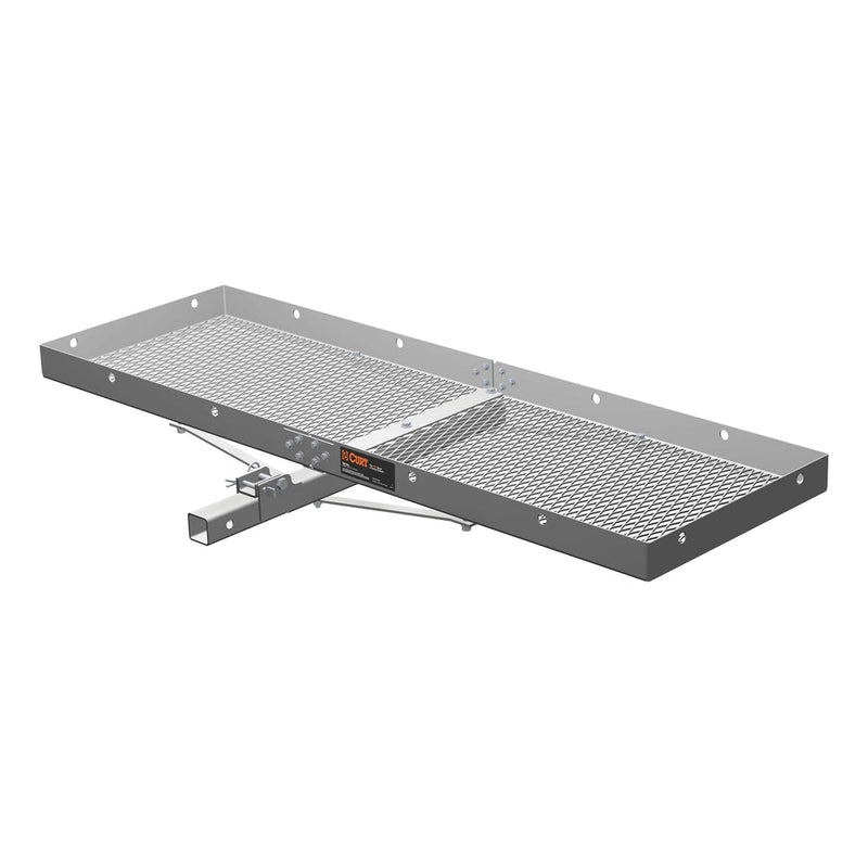 CURT 18100 Aluminum Tray-Style Cargo Carrier M6