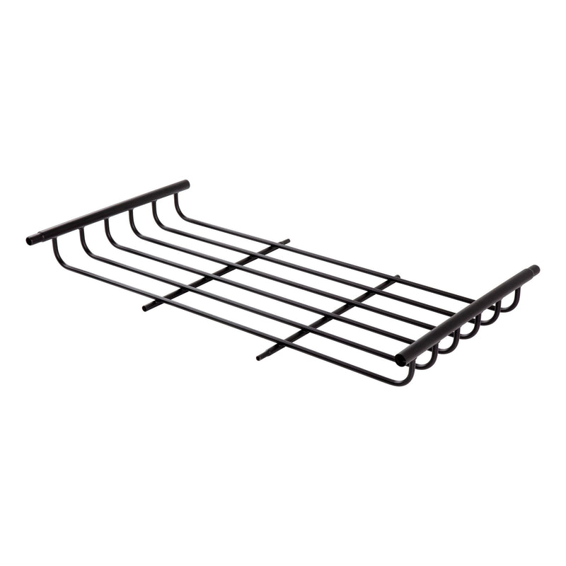 CURT 18124 Steel Roof Rack Cargo Basket/Carrier Extension, Black, 6-sq.ft Y3