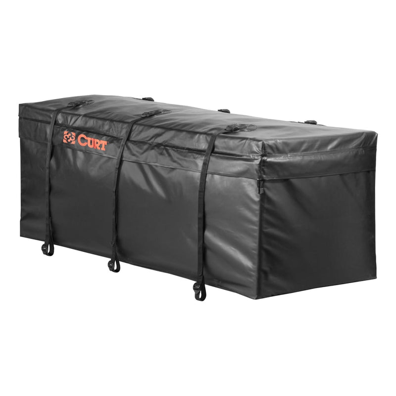 CURT 18210 Weather-Resistant Vinyl Roof Top Cargo Bag, Black, 56 x 18 x 21-in L0