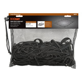 CURT 18219 Elastic Cargo Net with Hooks for Extended Roof Basket, 64 x 36-in