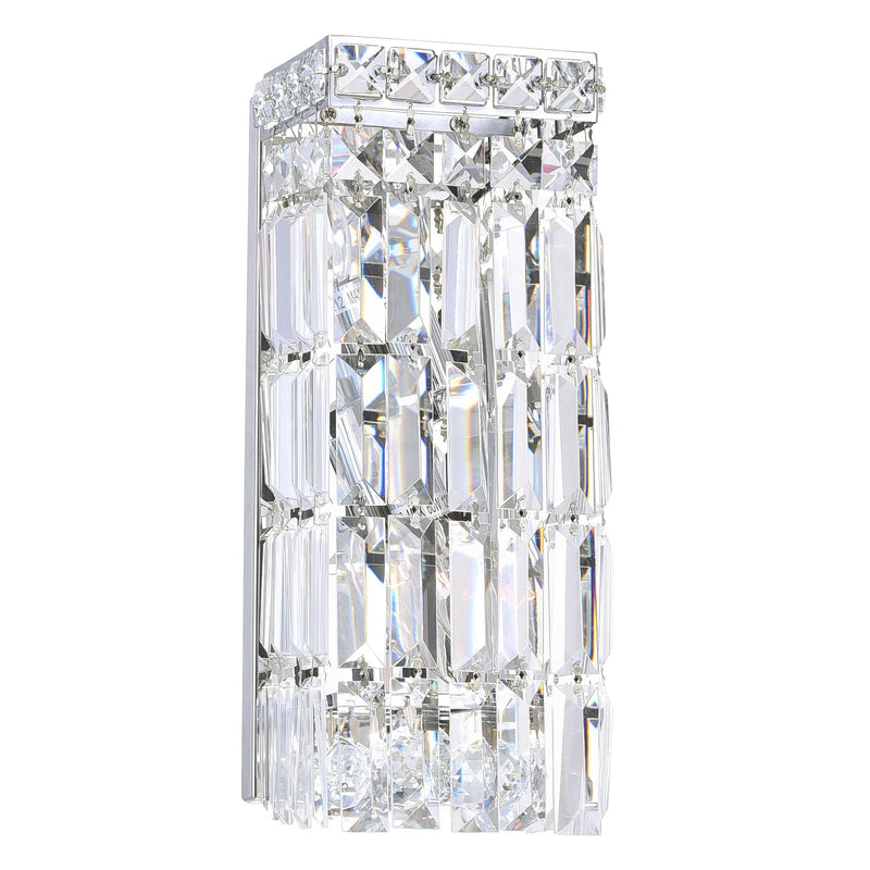 CWI Lighting Colosseum Bathroom Sconce, Chrome E6