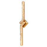 CWI Lighting Contour Integrated LED 33in Brass Vanity Light