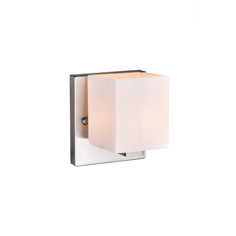 CWI Lighting Cristini 1-Light Nickel Bathroom Sconce P3