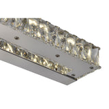 CWI Lighting Milan LED Vanity Light, Chrome, 24-in