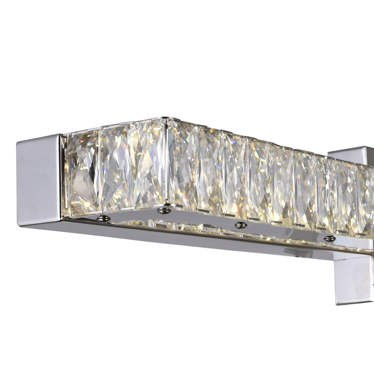 CWI Lighting Milan LED Vanity Light, Chrome, 24-in