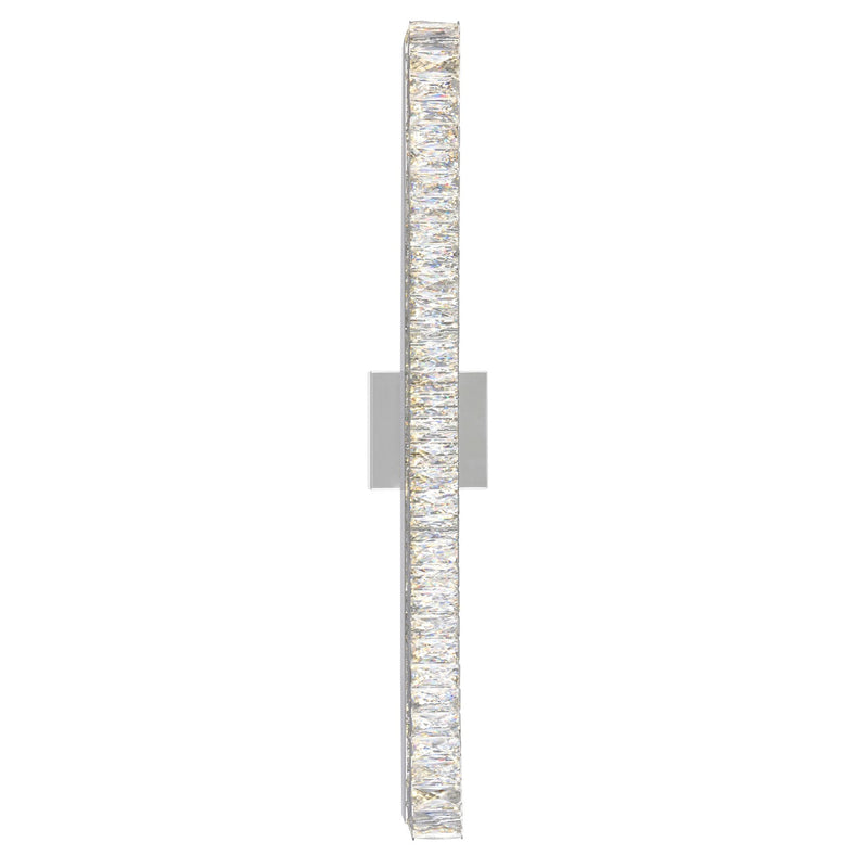 CWI Lighting Milan LED Vanity Light, Chrome, 32-in M0