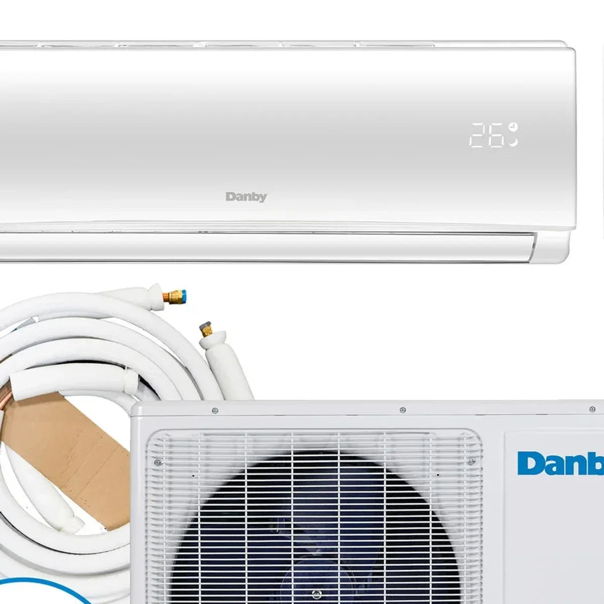 Danby 12,000 BTU SACC Quick Connect Mini-Split Air Conditioner with Heat pump and Variable Speed Inverter