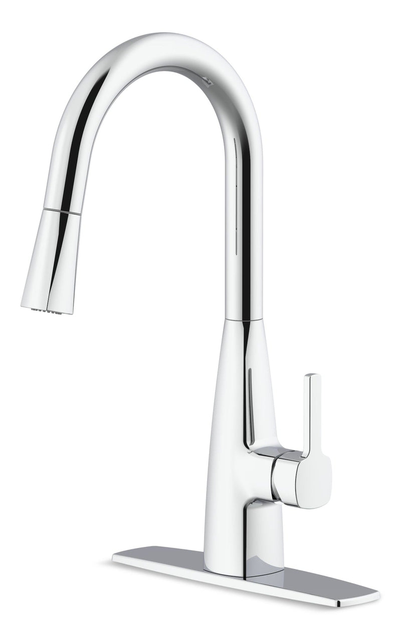 Danze Danillo 1-Handle 8-in Centerset Pull Down Kitchen Faucet, Assorted Finishes X6