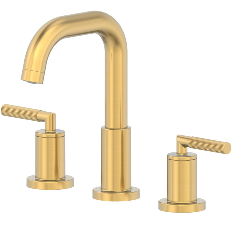 Danze Dorian 2-Handle Widespread 8-in Centreset Lavatory/Bathroom Sink Faucet, Brushed Gold R4