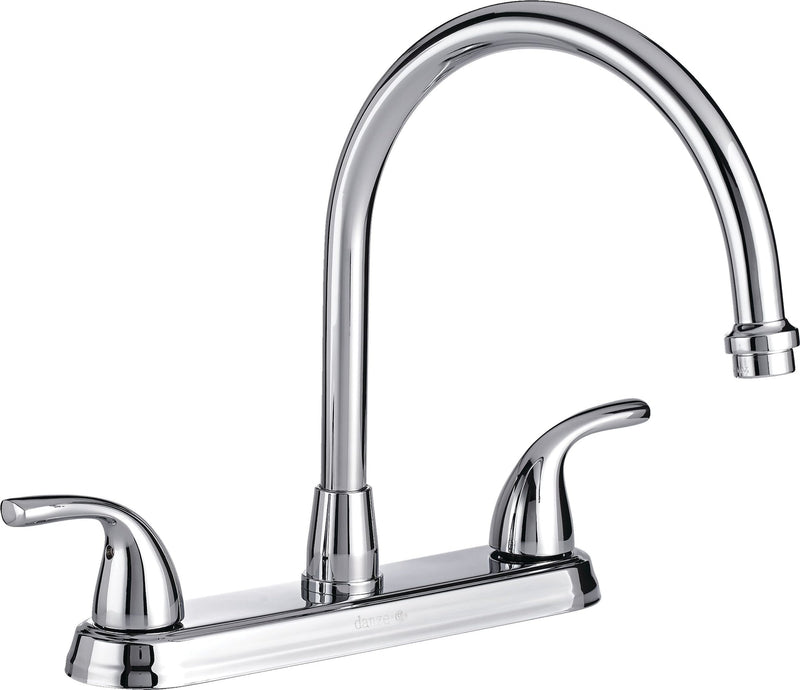 Danze Double Handle High Arc Kitchen Faucet, Chrome M6