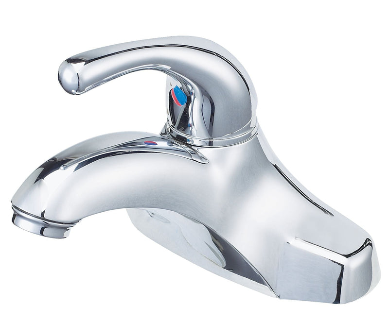 Danze Plymouth Single Handle 4-in Centreset Bathroom Sink Faucet with Pop-Up Drain, Chrome N4