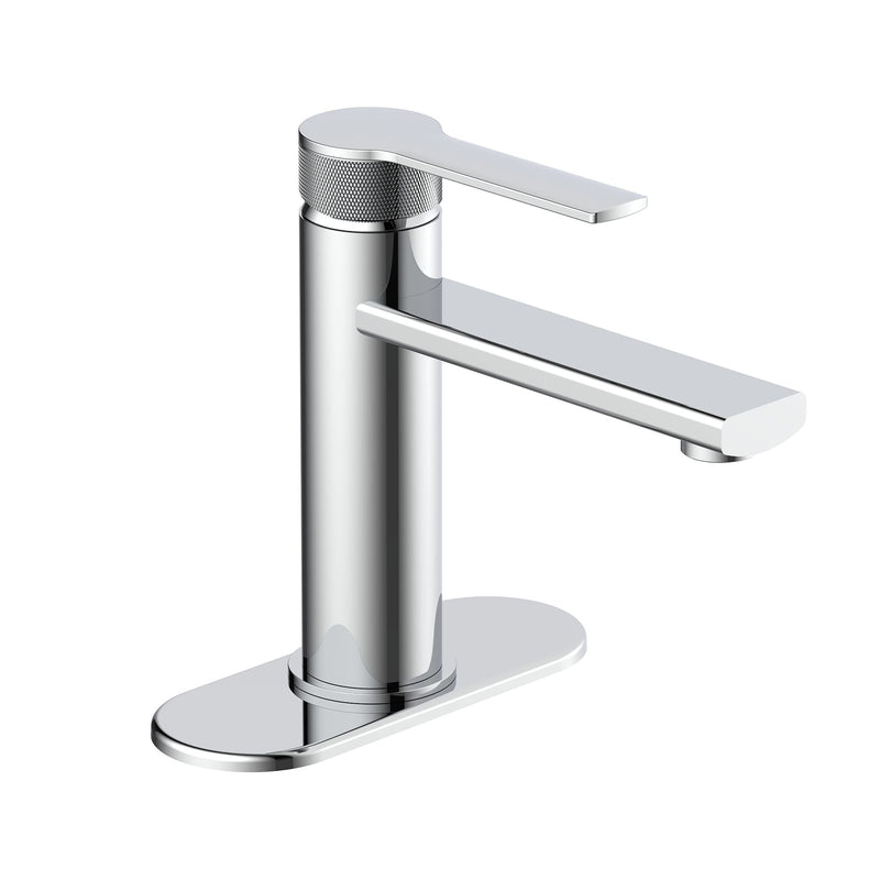 Danze Sia 1-Handle Lavatory Faucet with Knurled Accents, Chrome R8