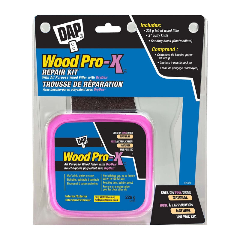 DAP Wood PRo-X All Purpose Wood Filler Kit F8