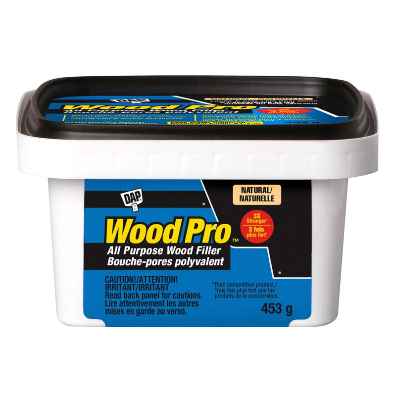 DAP WOODPRO All Purpose Wood Filler, Natural, 453-g D7
