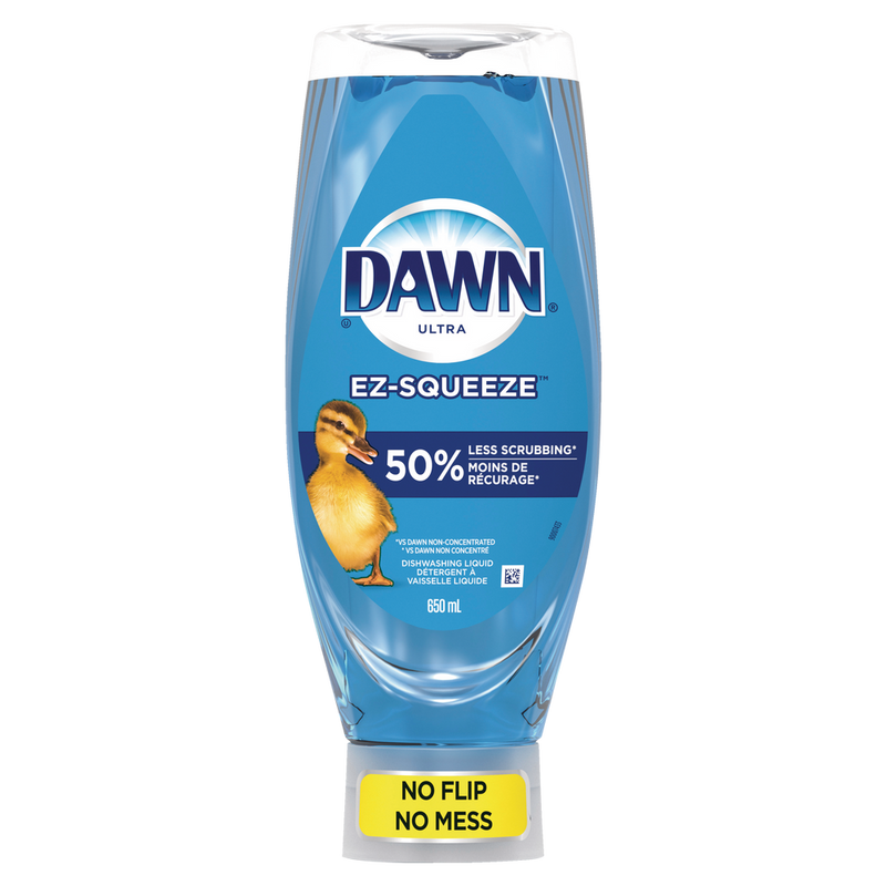 Dawn EZ-Squeeze Ultra Dish Soap Dishwashing Liquid, Original, 650 ml S8