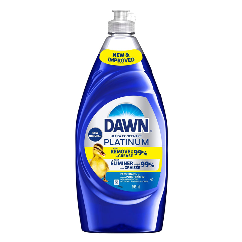 Dawn Platinum Liquid Dish Detergent, Refreshing Rain, 896-mL Z3