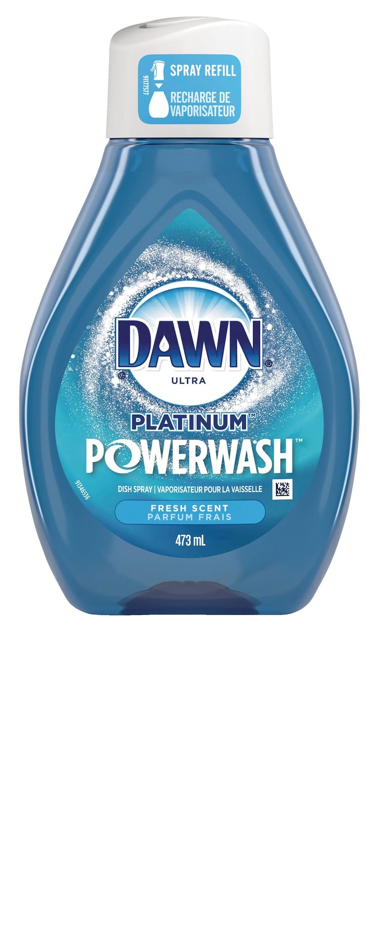 Dawn Ultra Platinum Powerwash Dish Spray Refill, 473-mL F3