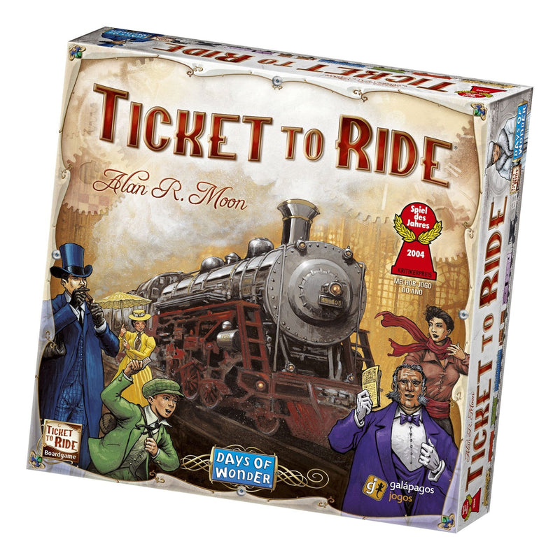 Days Of Wonder Ticket To Ride, Railway Train Adventure Family Board Game Set, Ages 7+ L7