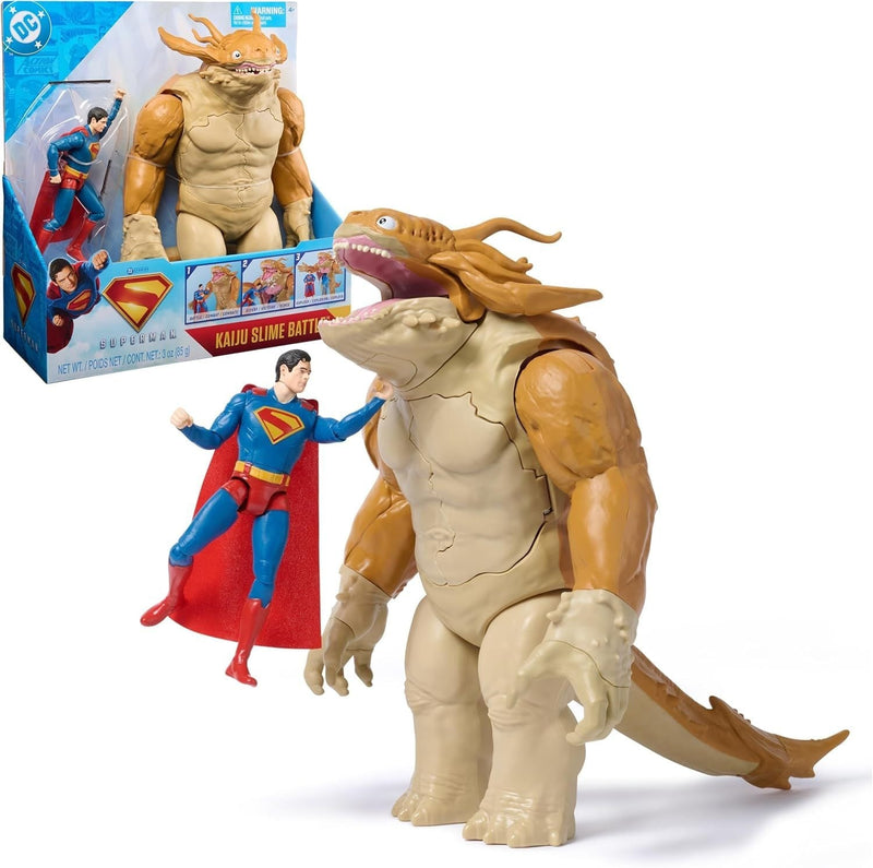 DC Comics, Superman Vs. Kaiju Slime Battle Playset, Ages 3+ N7