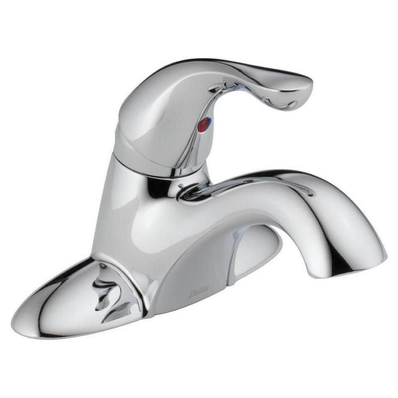 Delta 1-Handle Centerset Lavatory Faucet with Pop-up, Chrome P8