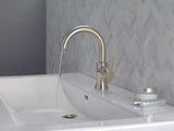 Delta 1-Handle High-Arc Lavatory Faucet, Stainless