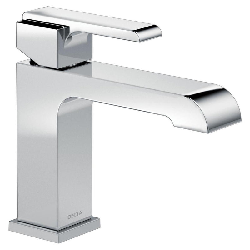 Delta Ara 1-Handle Bathroom Faucet with Metal Pop-Up, Chrome E5
