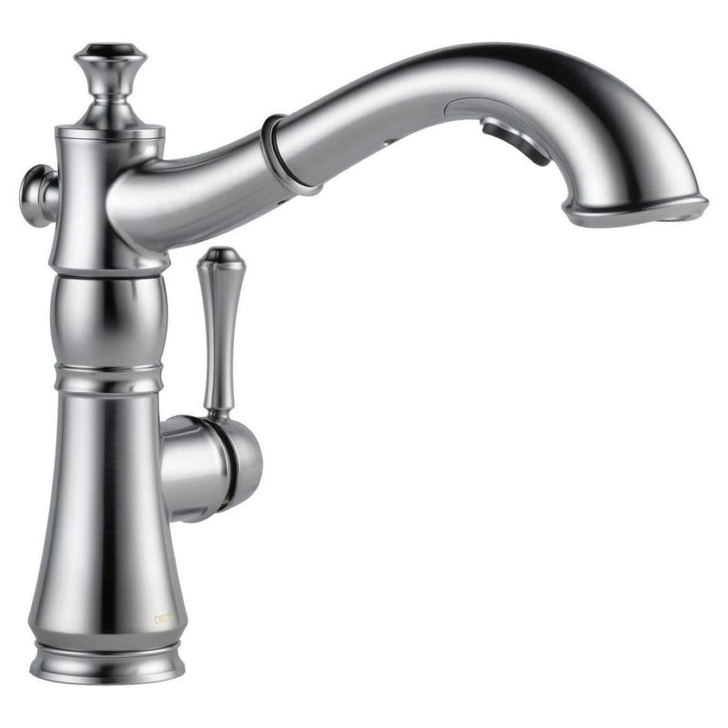 Delta Cassidy Pullout Kitchen Faucet, Artic Stainless K5