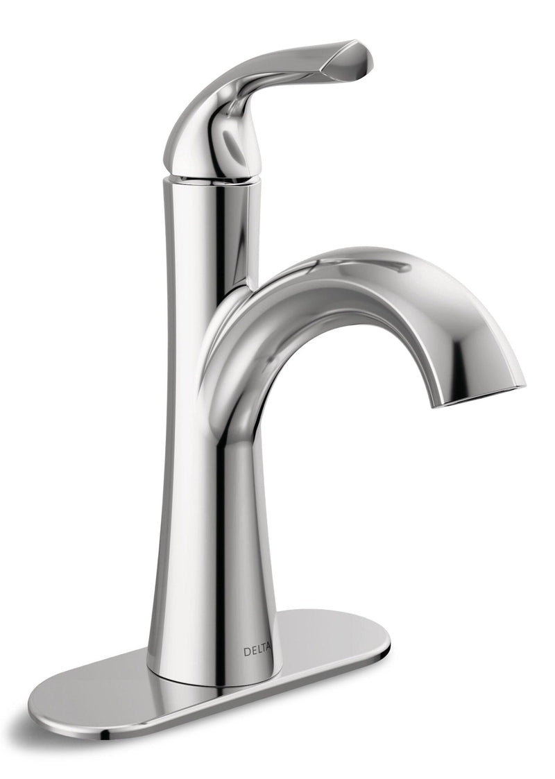 Delta Eldren Single Handle Lavatory Faucet, Chrome D3