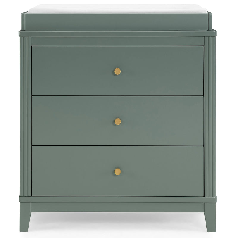 Delta Eloise 3-Drawer Dresser with Changing Top, Grassy Glen A8