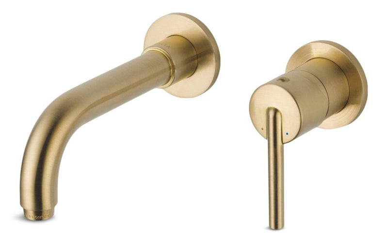 Delta Trinsic 1-H Wall-Mount Lav Faucet Trim, Champagne Bronze E2