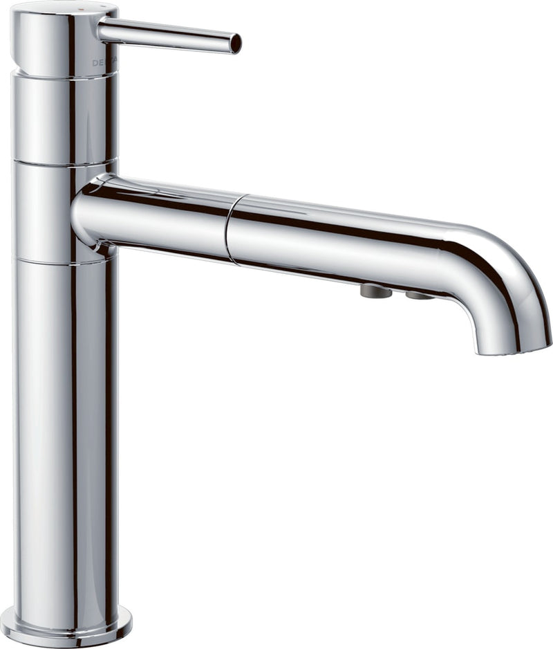 Delta Trinsic Pullout Kitchen Faucet with Diamond Seal Technology, Chrome R4