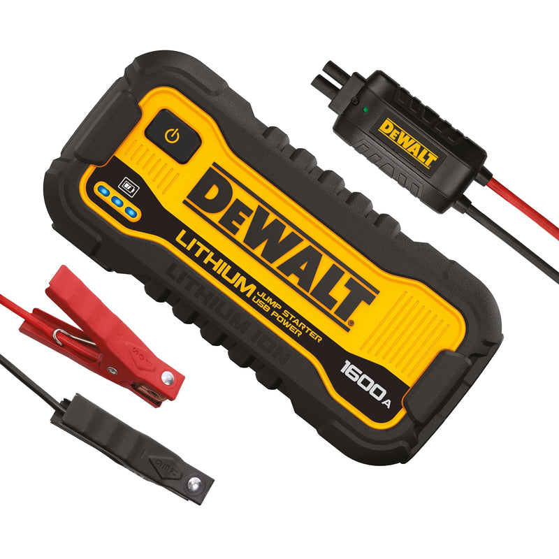 DEWALT DXAELJ16 Lithium Booster Pack/Jump Starter with USB Power Bank, 1600A Z9