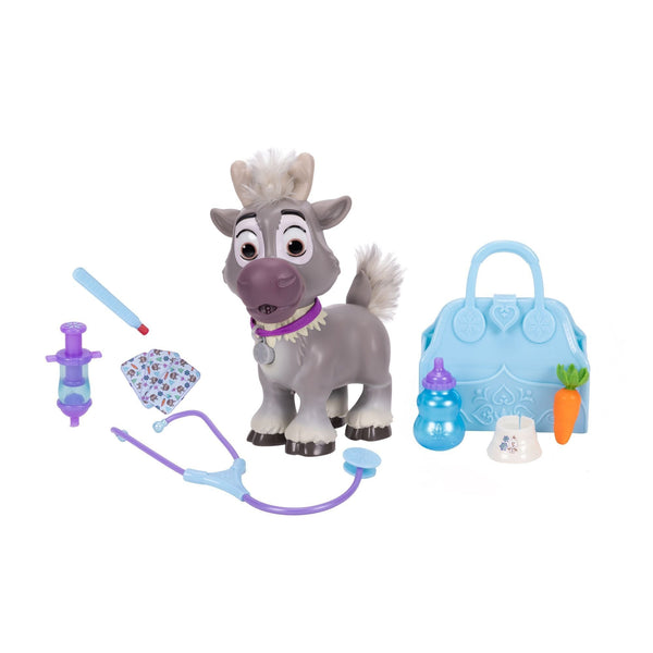 Disney Frozen Young Sven Interactive Care Kit with Reindoor Toy and Accessories W3