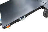 DK2 4x8-ft Single-Axle Folding Utility Trailer with 2-in Ball Coupler