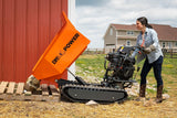 DK2 POWER by Marlon 1100 lb 9.5HP 277 cc Hydraulic Dump Cart