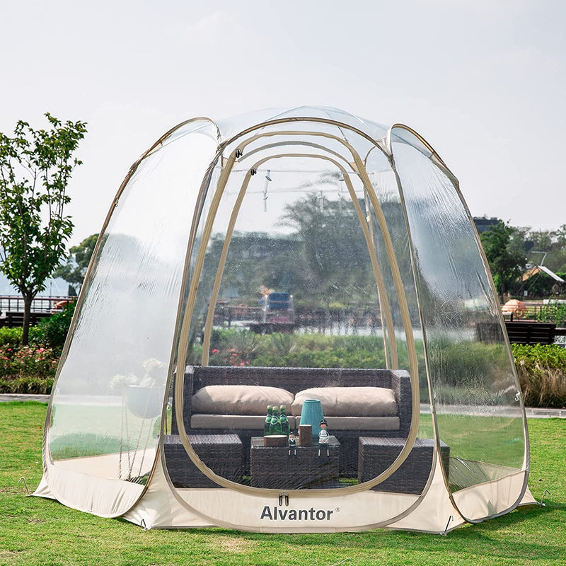Bubble Tent Pop Up Gazebo, 8-10 Person Igloo Dome Garden Patio Canopy Shelter Q5