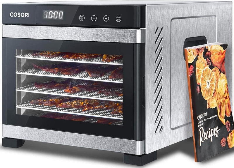 COSORI Food Dehydrator for Jerky, Large Drying Space with 6.48ft虏, 600W Dehydrated Dryer T8