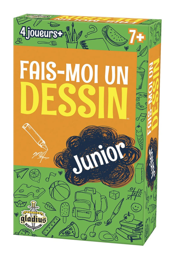 Editions Gladius Fais-moi un dessin Junior, French Edition, Ages 2+ P1