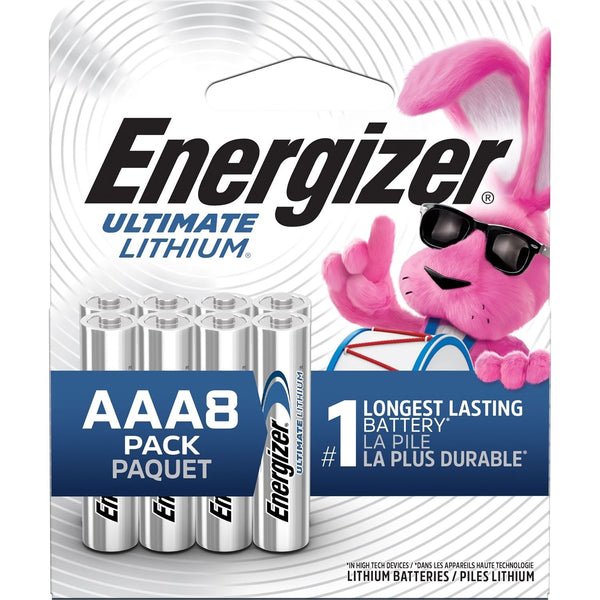 Energizer Ultimate Lithium AAA Batteries, 8-pk D3