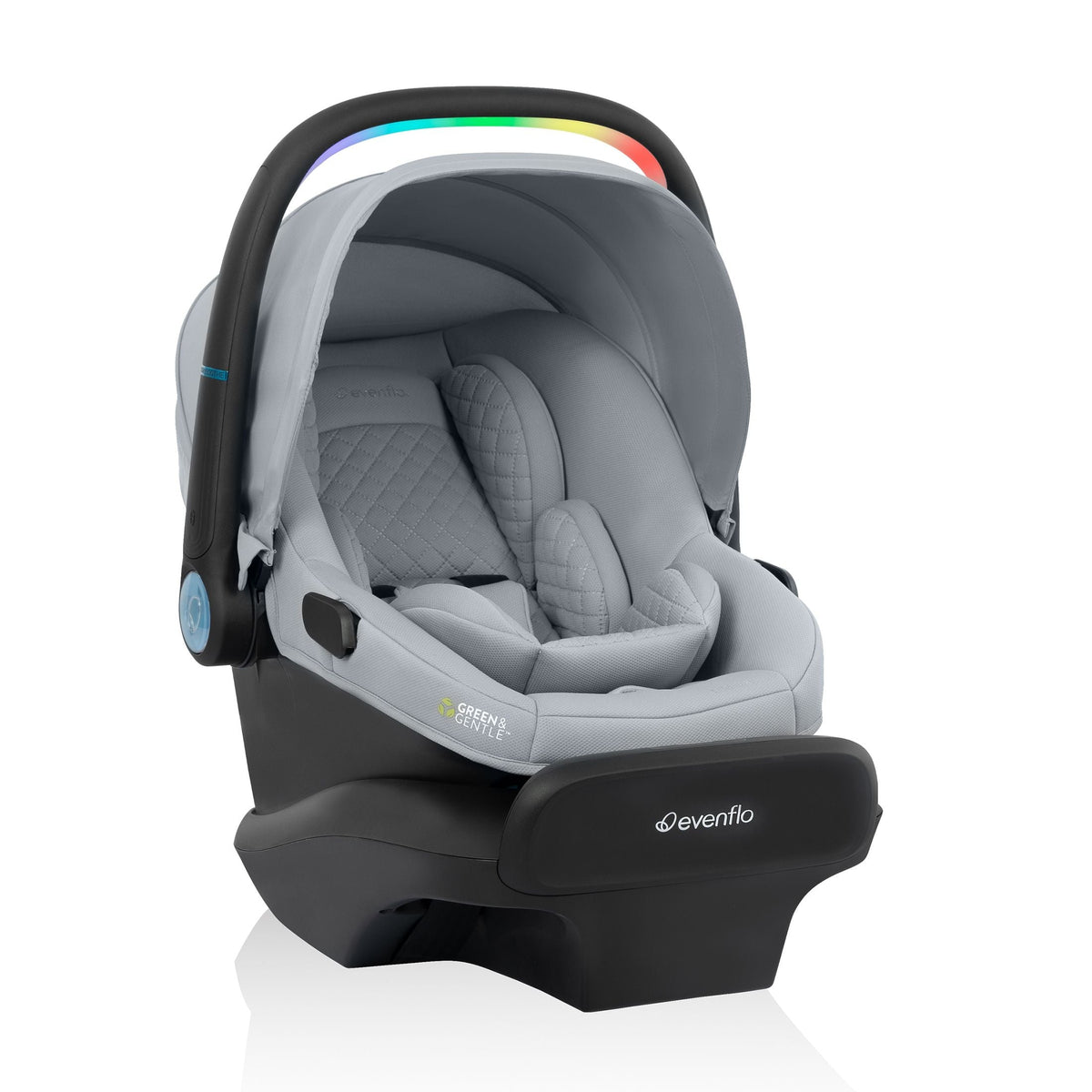 Evenflo Revolve Litemax NXT Gold Rotational Infant Car Seat with Sensory Soothe Handle