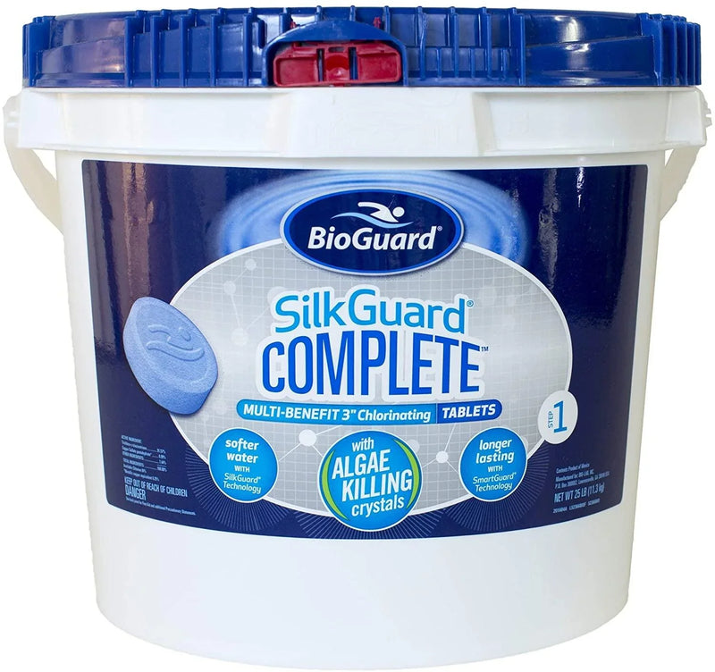 BioGuard SilkGuard Complete 3′′ Chlorinating Tabs (25 lb) J3
