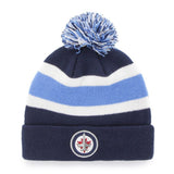 Fan Favorite NHL Winnipeg Jets Mass Breakaway Cuff Knit Pom Toque, Adult