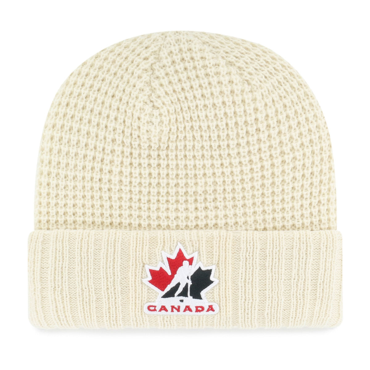 Fan Favourite Team Canada Mass Clara Cuff Knit Toque, Cream, Women