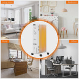 Costway 1500W Electric Oil Filled Radiator Space Heater 5-Fin Thermostat Room Radiant