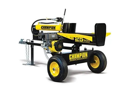 Champion Power Equipment-100251 25-Ton Horizontal/Vertical Full Beam Gas Log Splitter with Auto Return X9